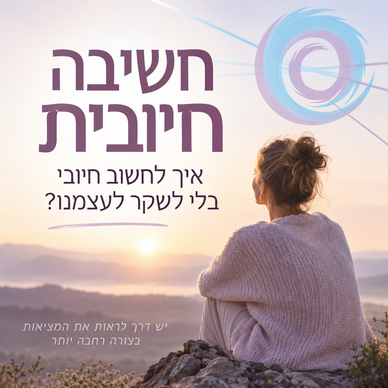 חשיבה חיובית איך לחשוב חיובי