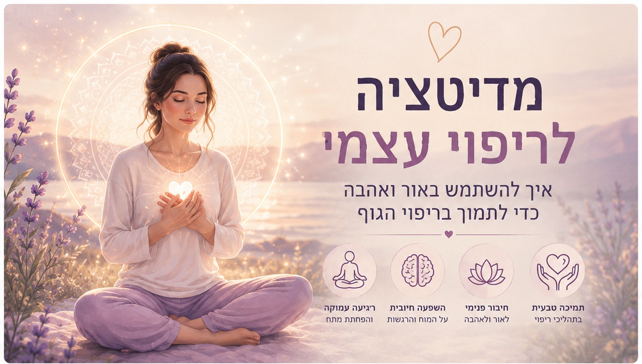 מדיטציה לריפוי עצמי
